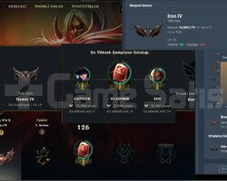DEMİR 4 ELOHELL HANDMADE 213 MAÇ 88 LEVEL 20 SKİN