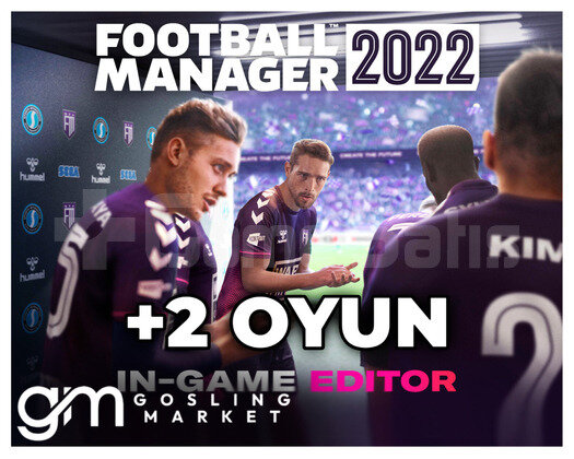 Football Manager 2022 + İn Game Editör + 2 OYUN