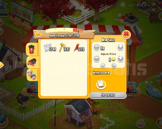47 LEVEL 3700 DEPOLU İÇİ FUL ARAZİ DOLU OYUN