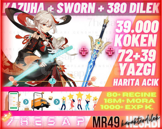 EU|MR49 Kazuha+Sworn 380Dilek-39000Köken72+39Yazgı