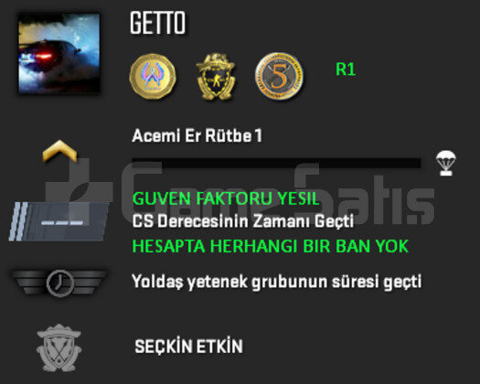 3 MADALYA | CSGO PRIME | GUVEN FAKTORU YESIL