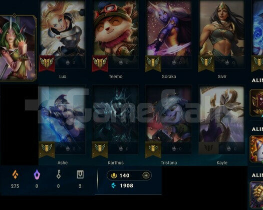 30 LVL ELLE KASILMIŞ 2015 MAIL ONAYSIZ LOL HESABI