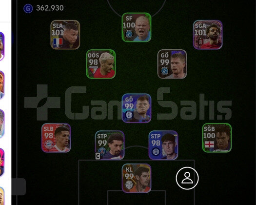 pes Mobile hesap satışı