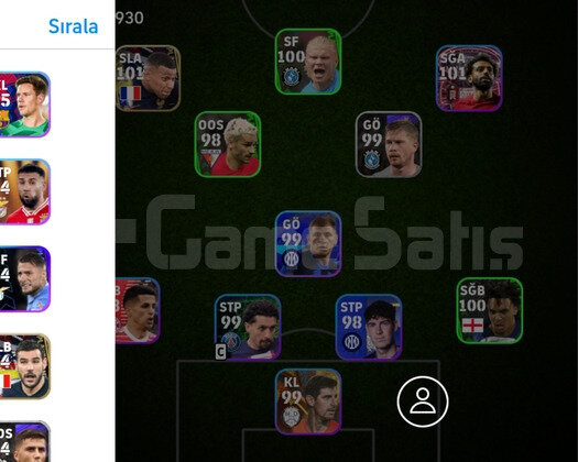 pes Mobile hesap satışı