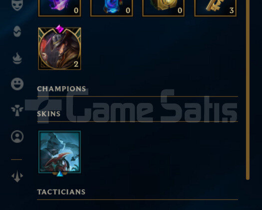 TR Gold 4 | 9 Kostüm - 35 Hero | LoL Hesap