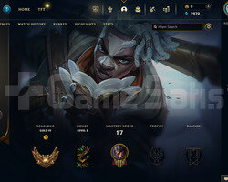 TR Gold 4 | 9 Kostüm - 35 Hero | LoL Hesap