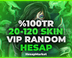 VALORANT 100 TR 20-120 SKIN VİP RANDOM HESAP