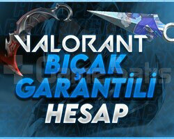 VALORANT BIÇAK GARANTİLİ VİP HESAP