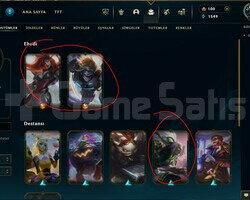 53lvl LOL HESAP