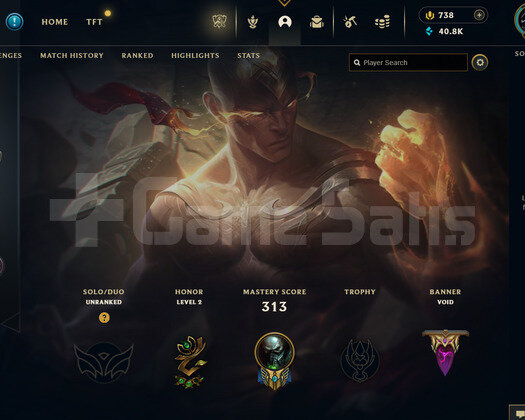 EUW 314 LEVEL - 116 HERO 113 KOSTÜM HANDMADE