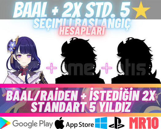 EU | MR10 Baal + 2x Seçimli STD 5 Yıldız