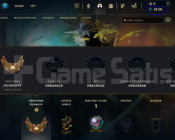 EUW SADECE 1WİN İLE P1-E4 MMR G4 80LP ACC 24K M.Ö!