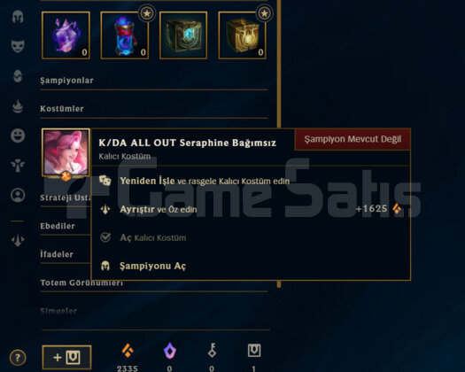 700 RP / GOLD / BOL GANİMET