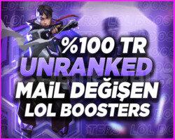 +5000 SATIŞ / TR UNRANKED HAZIR l MAIL DEGISEN