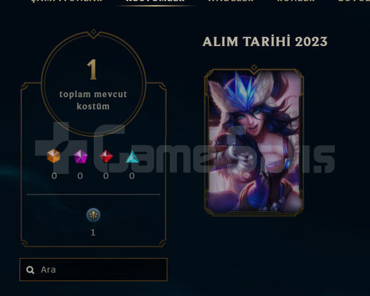 HANDMADE UNRANKED - ADC MAIN TERTEMİZ ÇAR