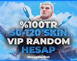 VALORANT 50-120 SKIN VİP RANDOM HESAP