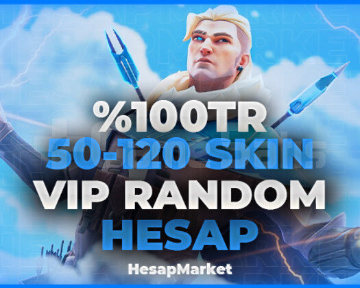 VALORANT 50-120 SKIN VİP RANDOM HESAP