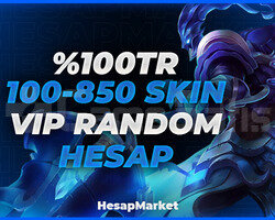100 TR 100-850 SKIN VİP RANDOM HESAP