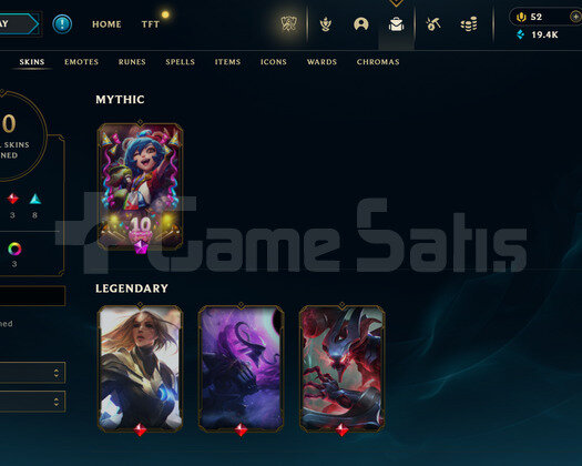 EUW 230 LEVEL-105 HERO 40 KOSTÜM HANDMADE HESAP