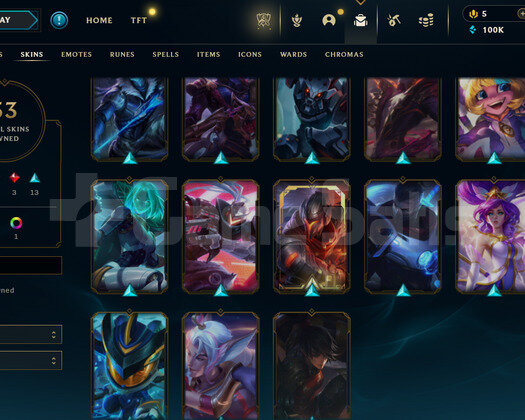 EUW 171 LEVEL-126 HERO 53 KOSTÜM HANDMADE HESAP