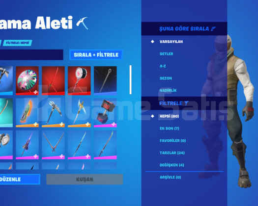 Fortnite ve Epic Games Hesap
