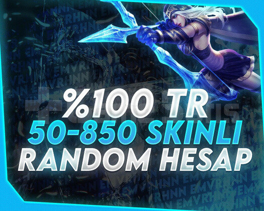 +3 K SATIŞ / KESİN TR 50-850 SKİN VIP RANDOM HESAP