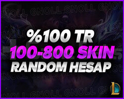 +3000 SATIŞ / KESİN TR 100-800 SKİN ViP RANDOM -