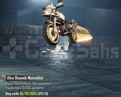 30K POP ALTIN DİNAMO MOTOSİKLET/ ANINDA TESLİM