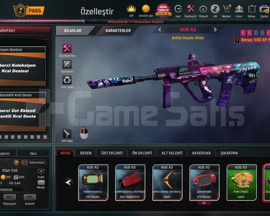 67 LEVEL ZULA HESABI / ANINDA TESLİM