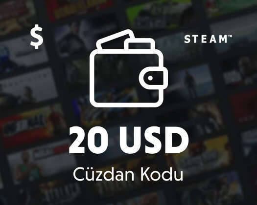 20 Usd Steam Cüzdan Kodu