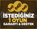 İstediğiniz 1 Oyun + Ömür Boyu Garanti & Destek