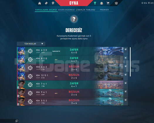 ELLE KASILMIŞ 20SEVİYE UNRANKED MAİL ONAYSIZ HESAP