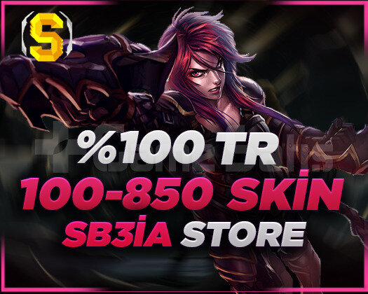 FULL TR 100-850 SKİN VİP RANDOM HESAP