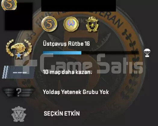3 NADİR MADALYALI & FACEITSIZ & CALINMAMA GARANTILİ