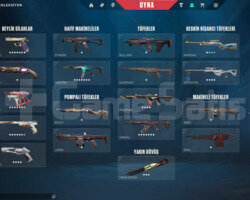 TR BÖLGE - CHAMPİONS SET - 12 BIÇAK - 13 VANDAL -