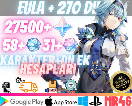 EU | MR46 Eula + 270Dilek - 27500Köken 58+31Yazgı