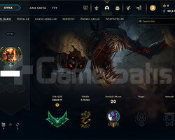/ EUW/ ZÜMRÜT 4 / 13 KOSTÜM / SMURF HESAP /