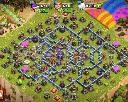 COC BİNA 15 SAVUNMA MAX UYGUN