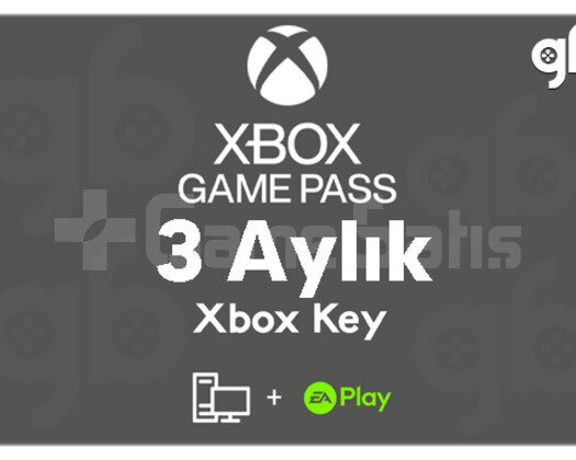 Xbox Game Pass PC 3 Aylık Kod