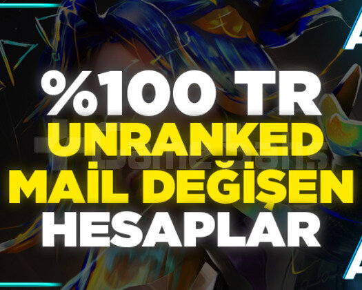 TR | RANKED HAZIR | MAİL DEĞİŞEN HESAPLAR