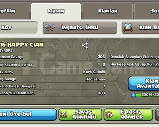 2016 HAPPY CLAN 20 sv olmak üzere uyguna