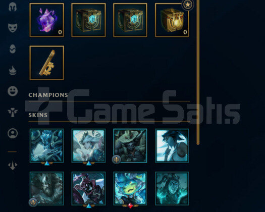 EUW 89WR D4-E1 MMR BOL SKİN P3 ACC 24K M.Ö! +42LP