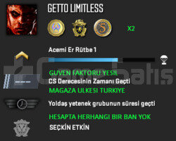 3 MADALYA | CSGO PRIME | MAGAZA TR YESIL FAKTOR