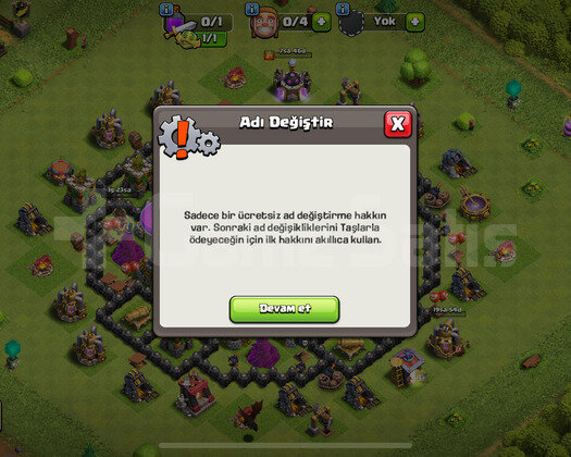TH 8 FULL + ÜCRETSİZ İSİM DEĞİŞTİRME + 493 TAŞ
