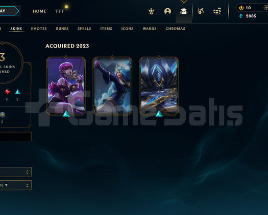 TR Gold 3 | 3 Kostüm - 21 Hero | LoL Hesap
