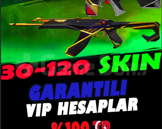 TR 30-120 SKİN GARANTİLİ HESAPLAR ULTRA VIP+