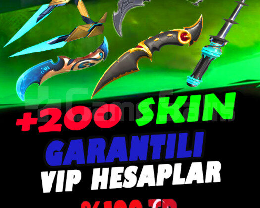 TR +200 SKİN GARANTİLİ HESAPLAR ULTRA VIP+