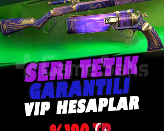 TR SERİ TETİK GARANTİLİ HESAPLAR VIP+