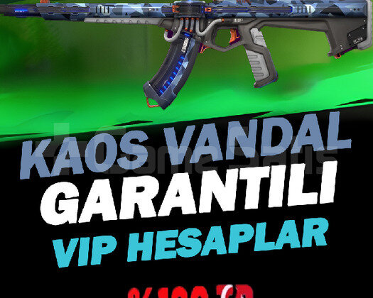 TR KAOS VANDAL GARANTİLİ HESAPLAR VIP+