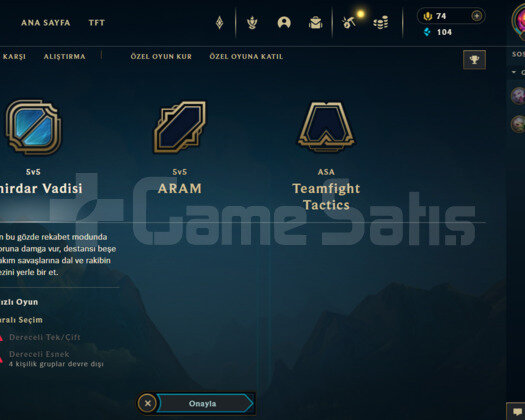 LOL MAİNLİK HESAP RANKED KISITLAMASI VAR MAİLDEĞİŞ